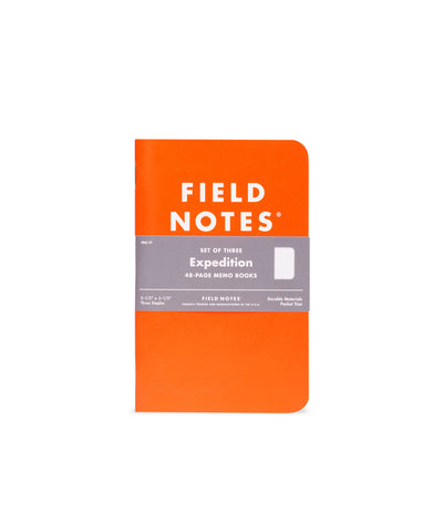 field notes expediton