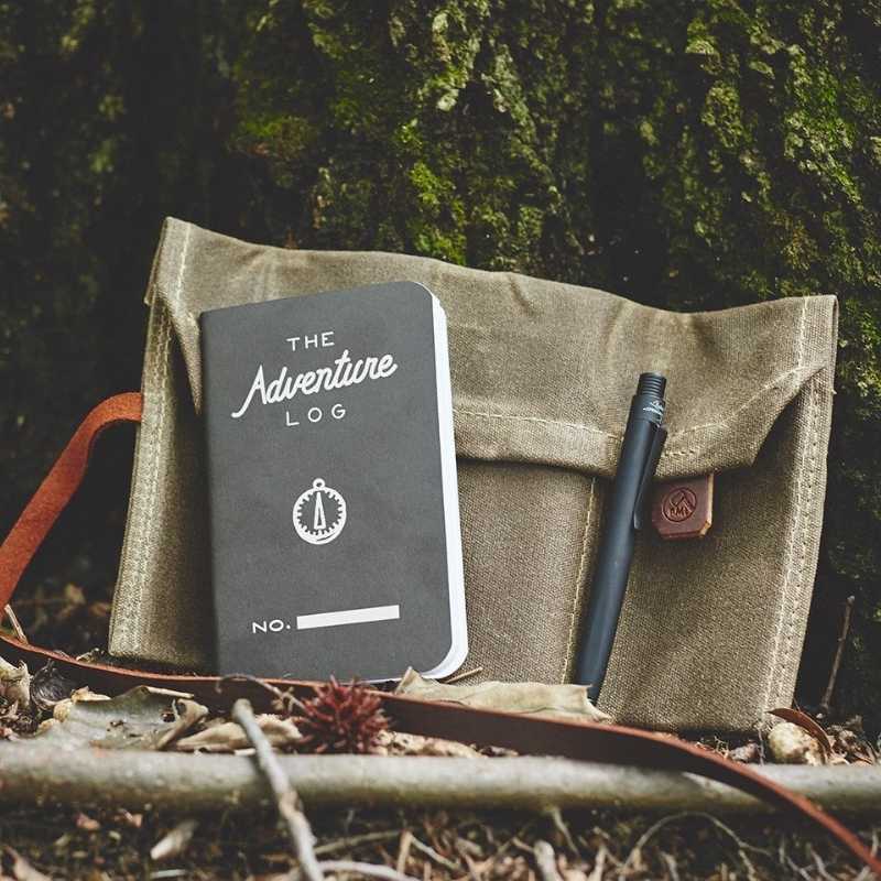 Adventure log notebook