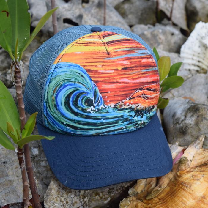 Sunset Surf Trucker Hat