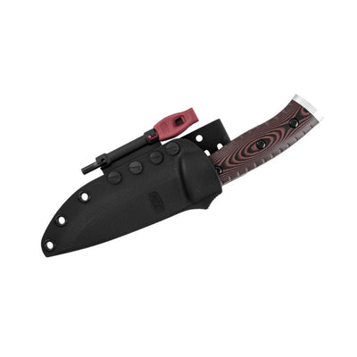 buck selkirk fixed blade with survival sheath