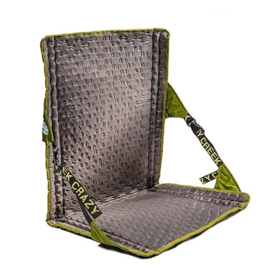 crazy creek HEX camping chair in olive