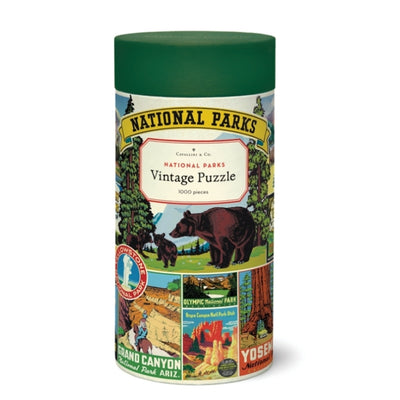 national parks puzzle container