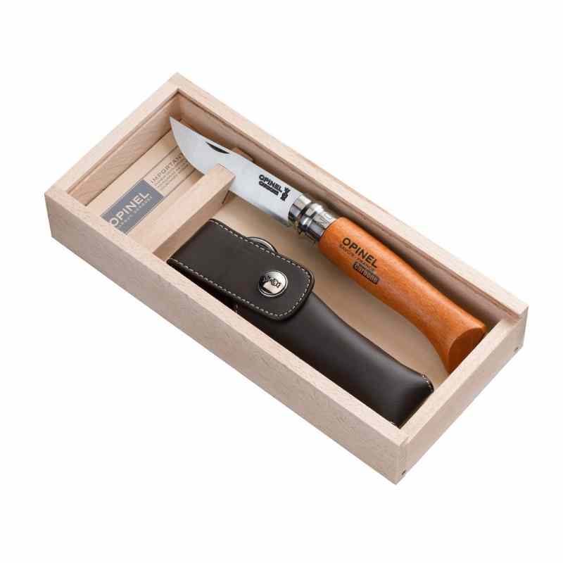 opinel no8 combo knife in gift box