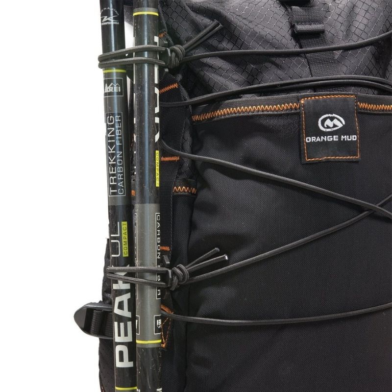 Adventure water pack with poles