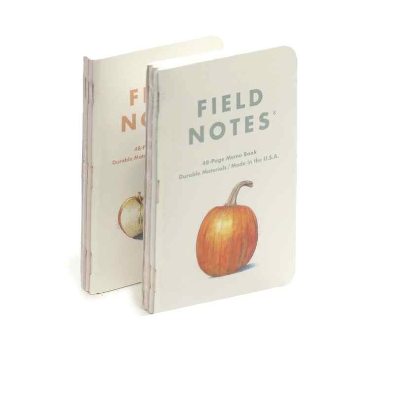 two Field Notes Harvest Edition memo books